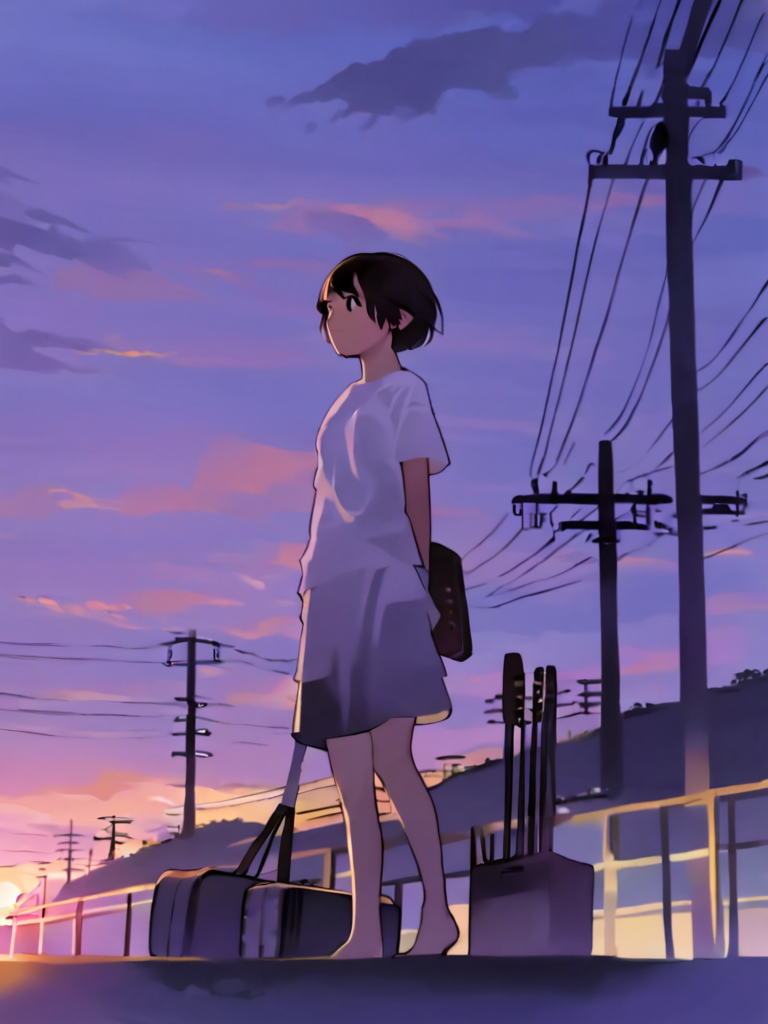 03221-801762936-_lora_comicloa1_xl_1_,girl, solo, short hair, skirt, sky, standing, outdoors, shirt, black hair, barefoot, arms behind back, bro.png